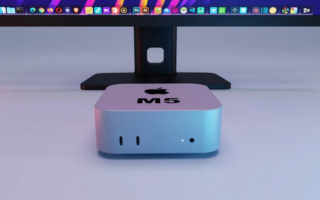 modern office computing setup