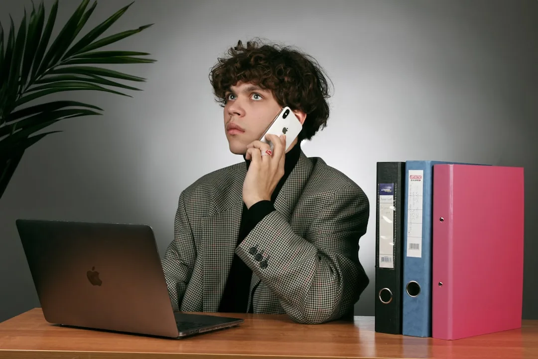 business consultant working