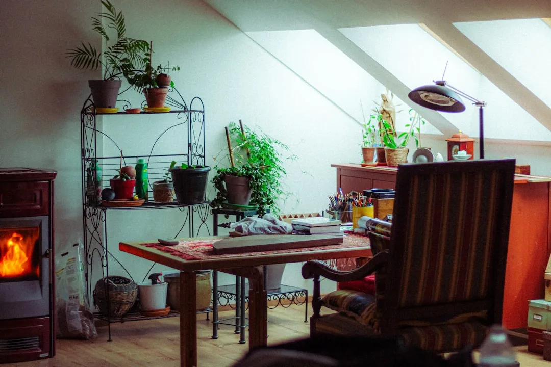 cozy creative office
