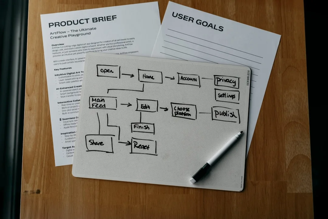 organized document layout