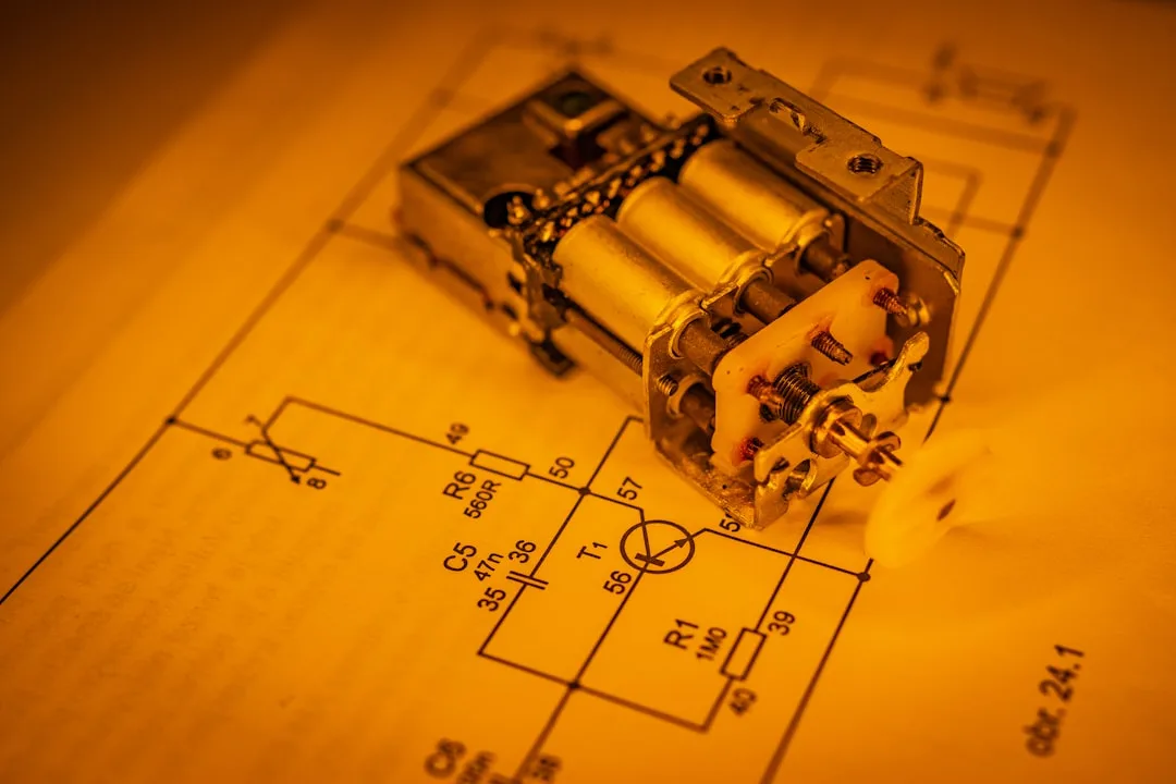 engineer working with cad software