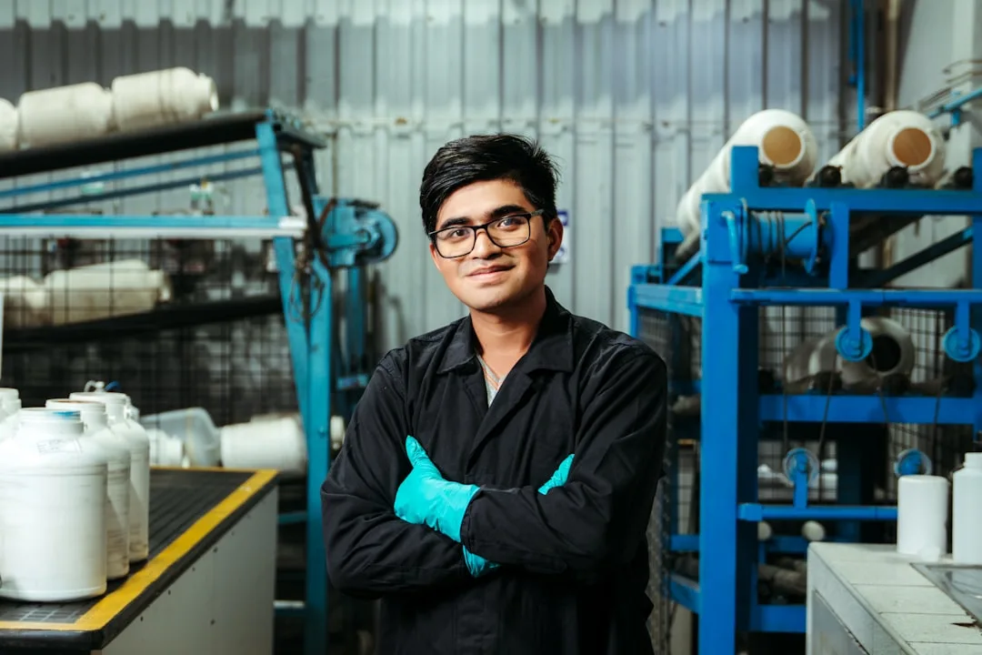 young professional learning supply chain