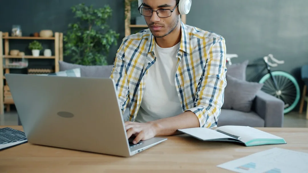 freelancer working remotely