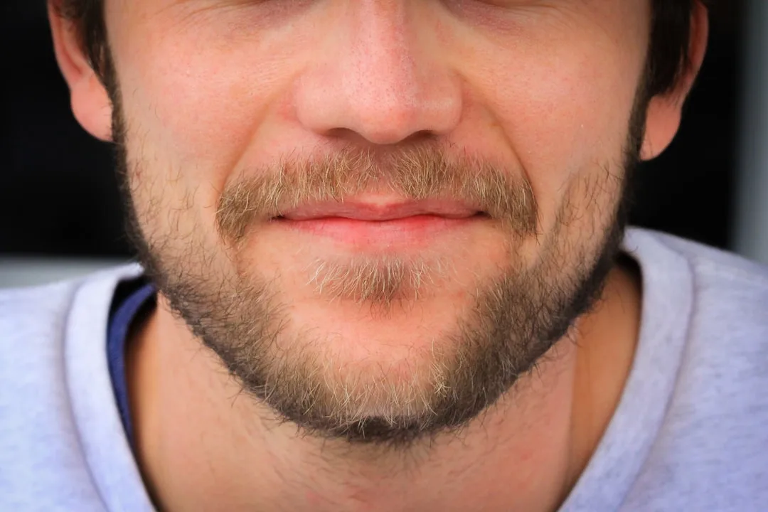 close-up character transformation